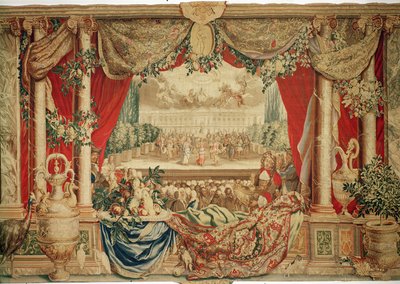 The Month of January The Louvre, from the Series of Tapestries 